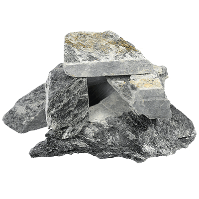 Камень "Талькохлорит", колотый, в коробке по 20 кг. фото 1