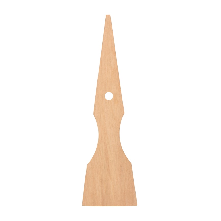 Лопатка кулинарная деревянная, 25х7см, BASIC Marmiton 1/24 фото 1